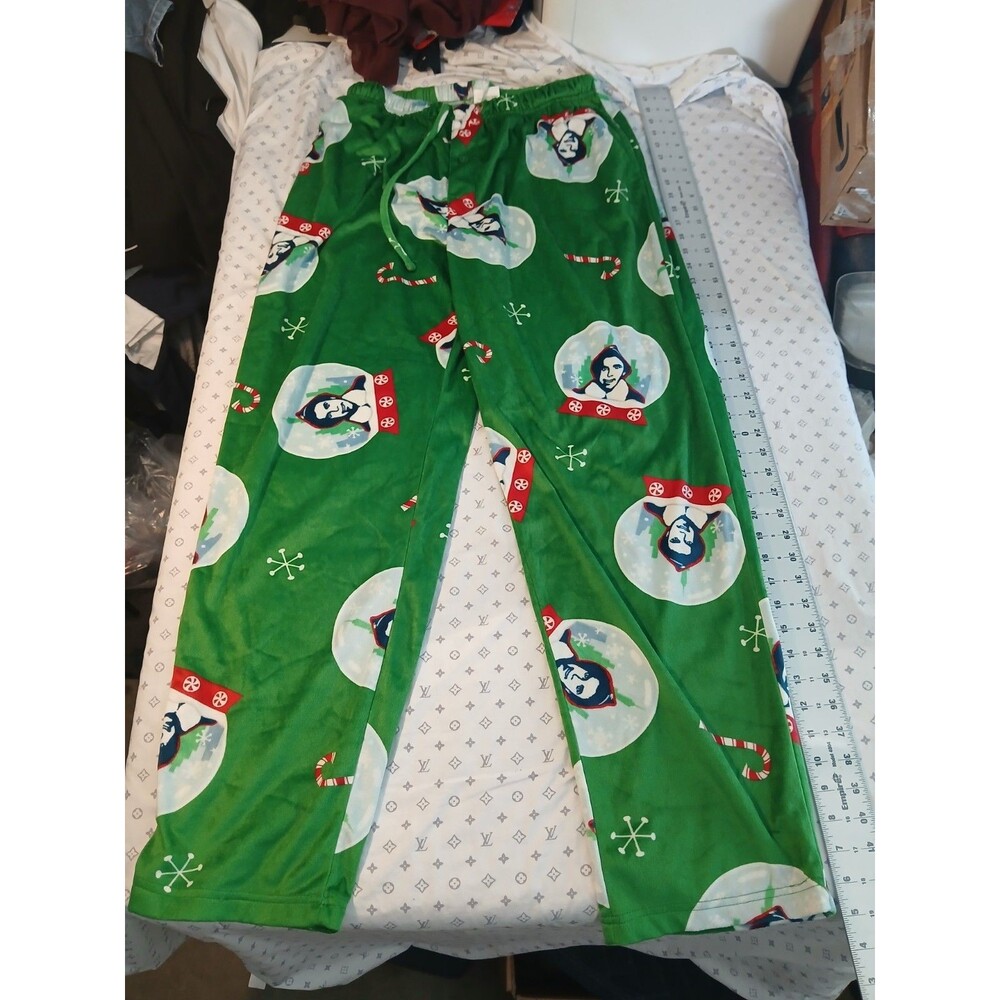 Elf Men’s Fleece Pajama Pants Size XL